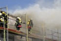 Dachstuhlbrand Koeln Poll Geislarerstr P261